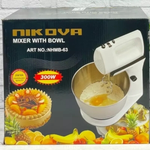 همزن کاسه دار چرخشی نیکووا مدل NHMB-63