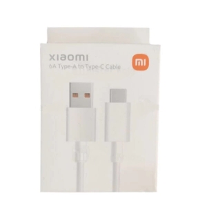 کابل شارژ تایپ سی فست شارژ شیائومی مدل Xiaomi 6A طول 1 متر