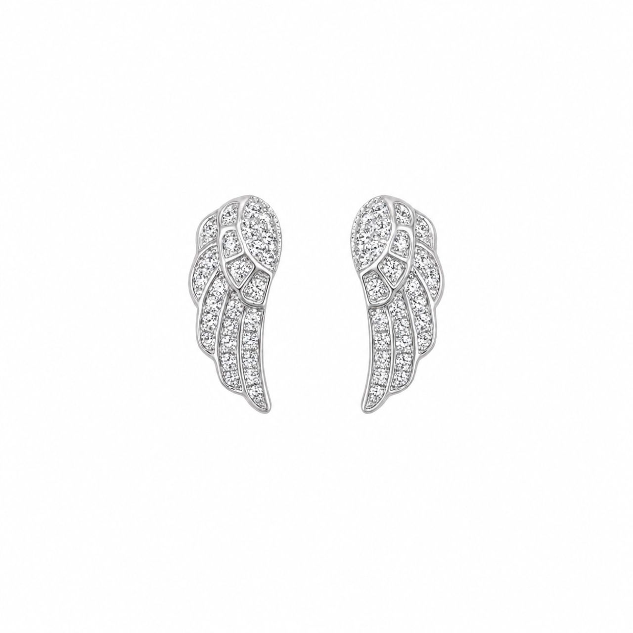 گوشواره میخی مدل بال فرشته کد GU59