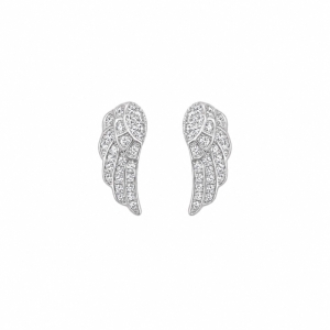 گوشواره میخی مدل بال فرشته کد GU59
