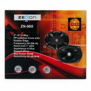 اسپیکر خودرو زنون مدل ZN-960 بسته دو عددی