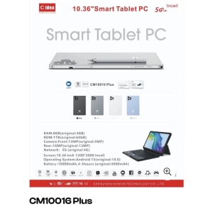 تبلت c idea CM10016 plus همراه اسپیکر  پاوربانک  هندزفری حافظه 64 رم 4 گیگابایت