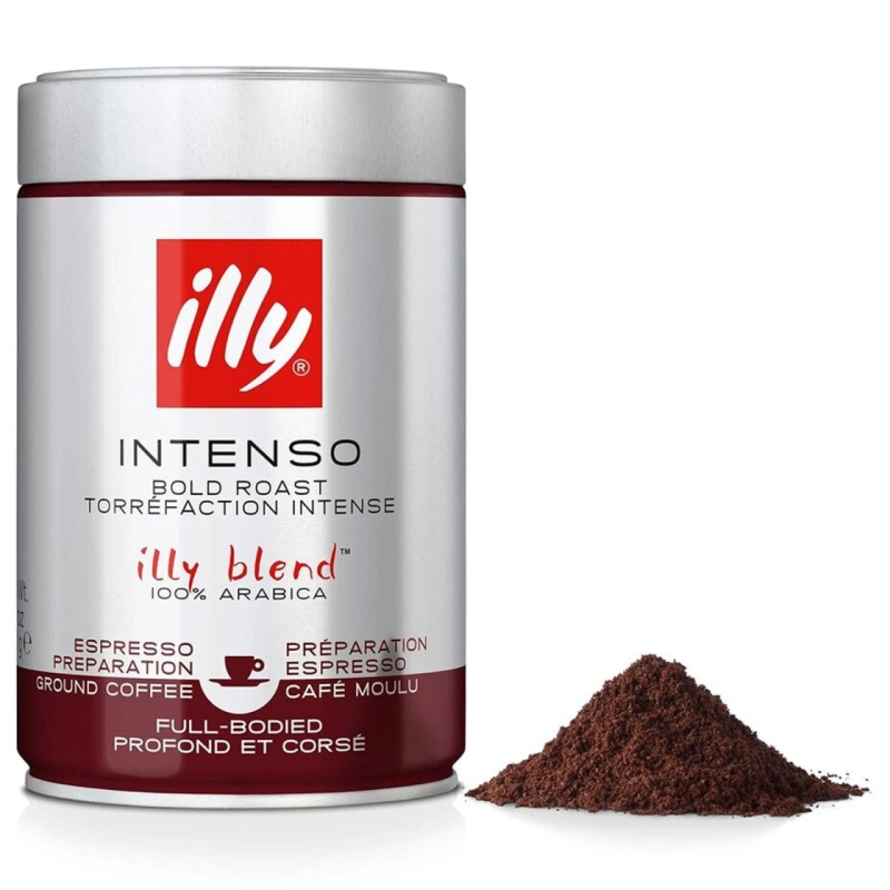 پودر قهوه ایلی مدل illy Intenso Bold Roast اینتنسو 250 گرم