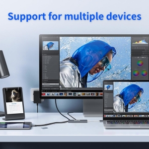هاب 4 پورت USB 3.0 دنمن مدل DU17A