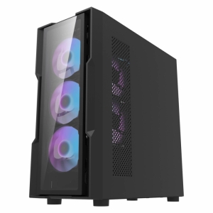 کیس کامپیوتر گیمینگ دارک فلش مدل DK431 Glass BK