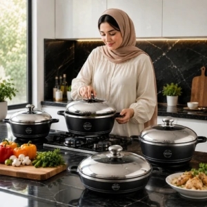 سرویس قابلمه 10 پارچه دسینی مدل RD-PS03