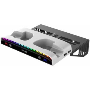 براکت دیواری و پایه شارژ دسته PS5 آی پگا مدل PG-P5S011