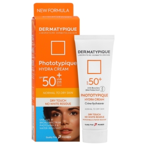 کرم ضد آفتاب هیدرا بی رنگ فتوتیپیک +SPF50 درماتپیک حجم ۵۰ میلی لیتر
