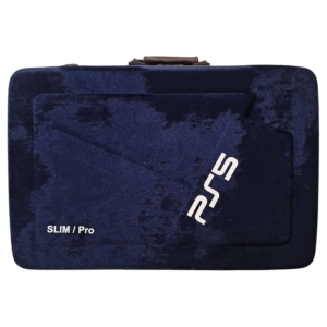 کیف مخملی مناسب برای PS5 SLIM/PRO طرح سرمه ایی
