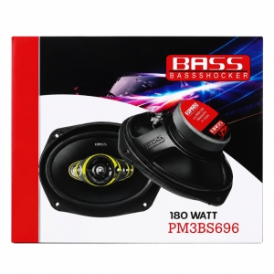 اسپیکر خودرو بیس شوکر مدل PM3BS696 بسته دو عددی