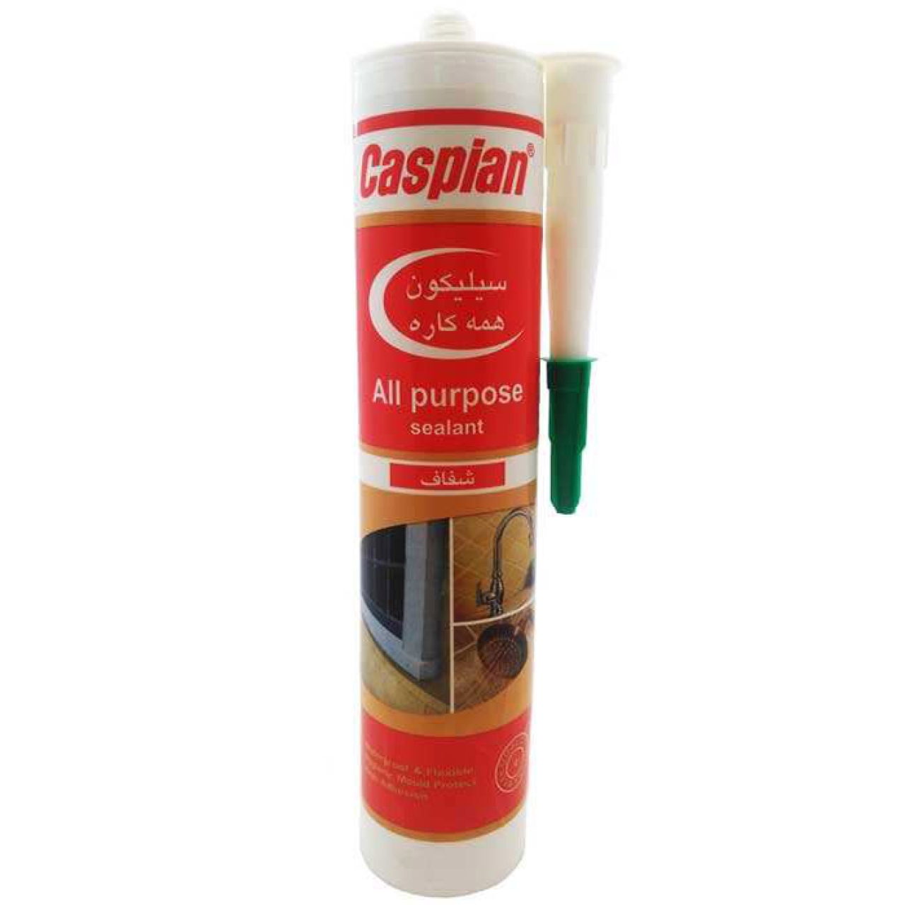 چسب آکواریوم کاسپین مدل ab12 حجم 300 میلی لیتر بسته 24 عددی