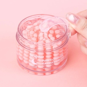 کرم کپسولی ضد چروک مویام مدل PINK CAPSOUL وزن 140 گرم