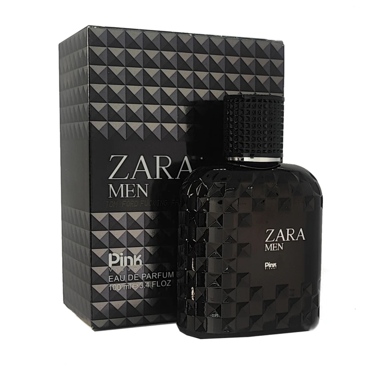 ادوپرفیوم مردانه پینک ویژوال مدل Zara Men حجم 100 میلی لیتر