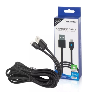 کابل تایپ سی ۳ متری دسته PS5/XBOX Series مدل TY 0803B