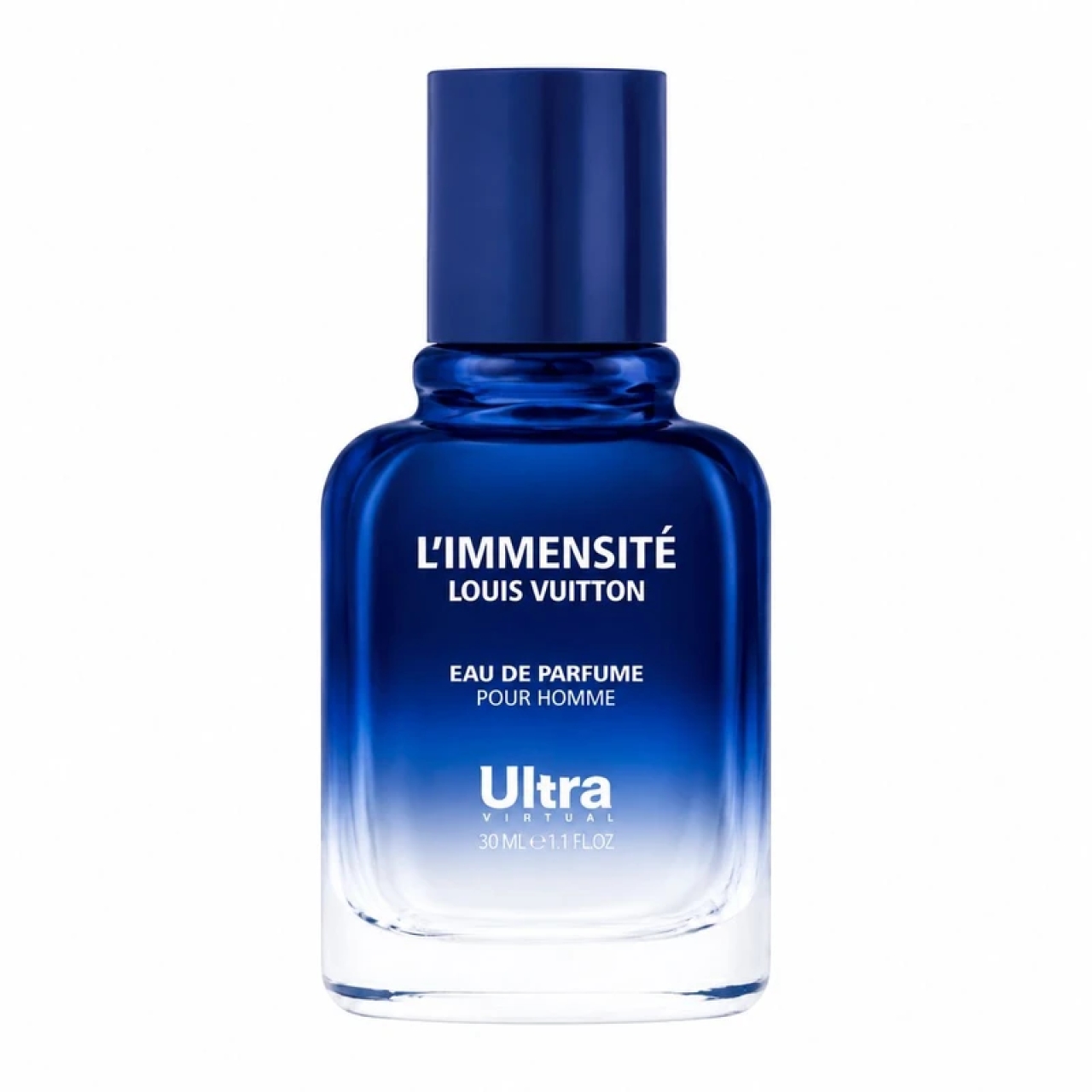 عطر جیبی مردانه اولترا ویرچوآل مدل L'immensite با رایحه شیرین و مرکباتی حجم 30 میلیلیتر