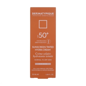 کرم ضدآفتاب هیدرا SPF50 درماتپیک رز بژ پوست خشک  حجم ۵۰ میلی لیتر 