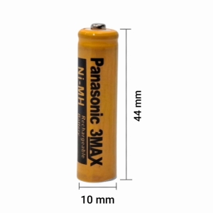 باتری نیم قلمی شارژی پاناسونیک 3MAX مدل HHR-65AAAB