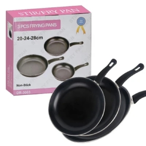 سرویس تابه چدن 3 پارچه مدل DR-3003