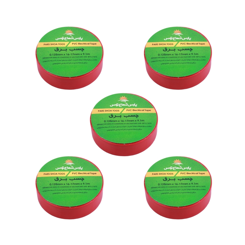 چسب برق پارس شعاع توس مدل PST-R بسته 5 عددی
