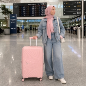 چمدان نشکن فشن مدل FASHION - FSN6969 سری 4 عددی (کیف آرایشی هدیه)