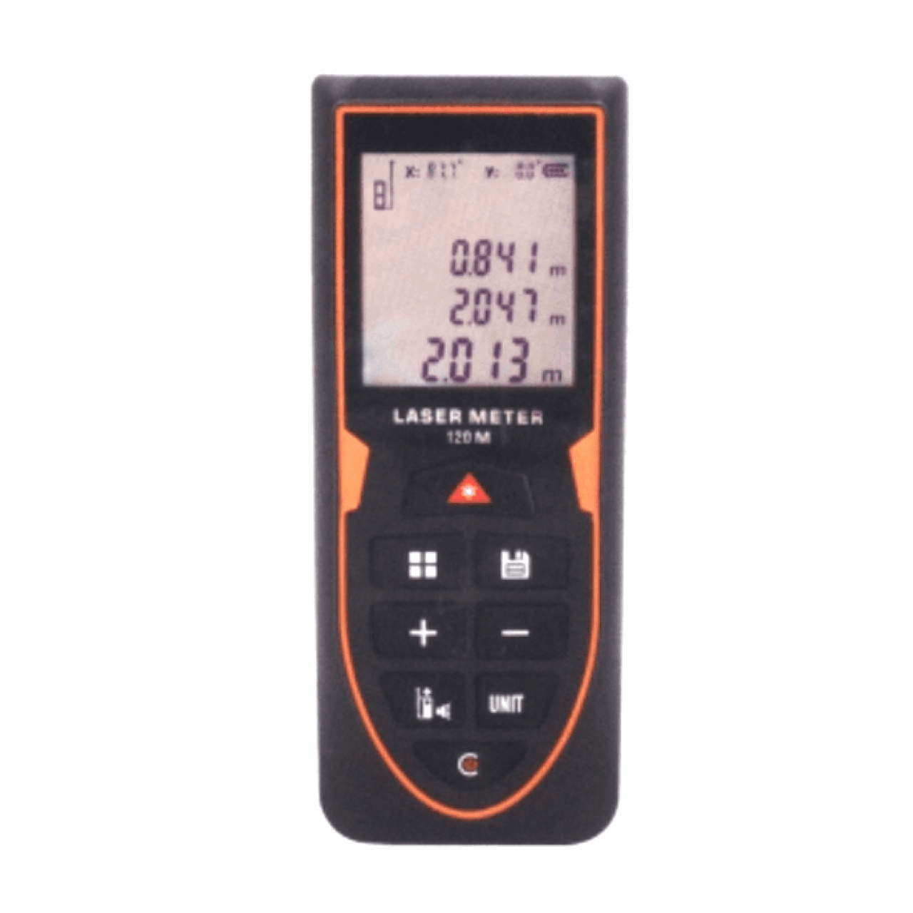 متر لیزری 120 متری پی ام مدل LMG120 با نور سبز 
