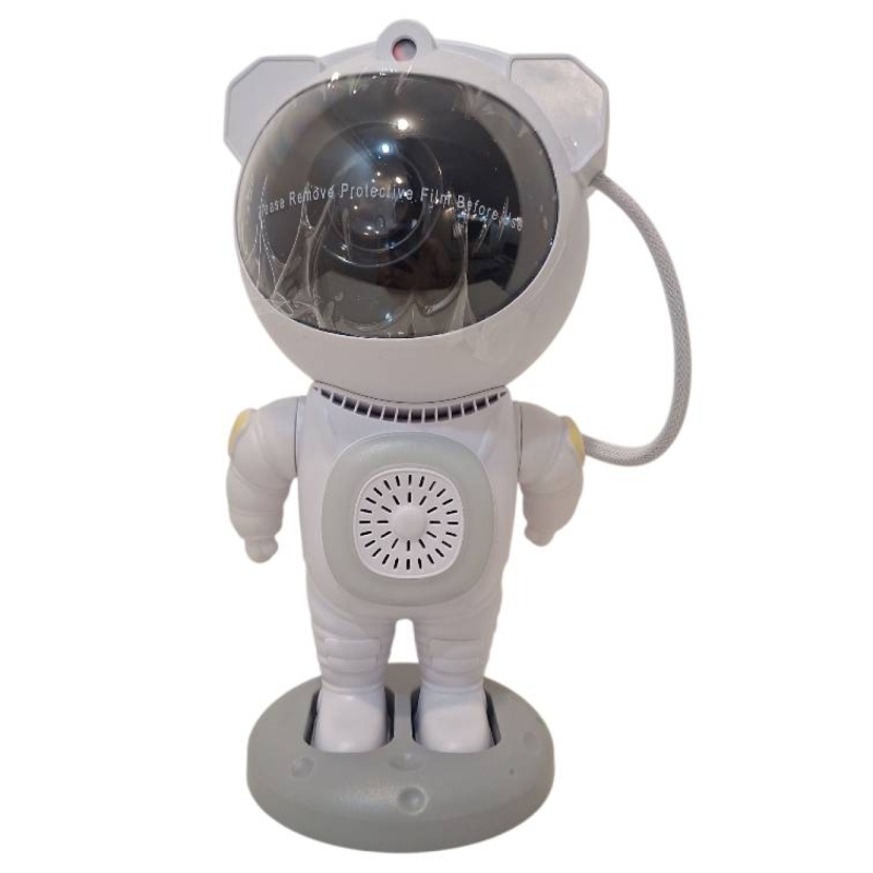 چراغ خواب فضانورد طرح کهکشان اسپیکر دار RGB مدل Luminous Robot