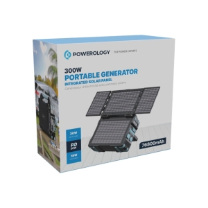پاور استیشن سولار پاورولوژی مدل Powerology PPBCHA38 ظرفیت 76800 میلی‌آمپر