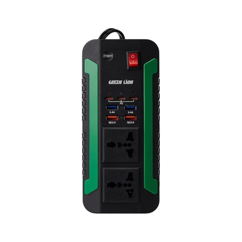 مبدل برق خودرو گرین لاین مدل Spark 300