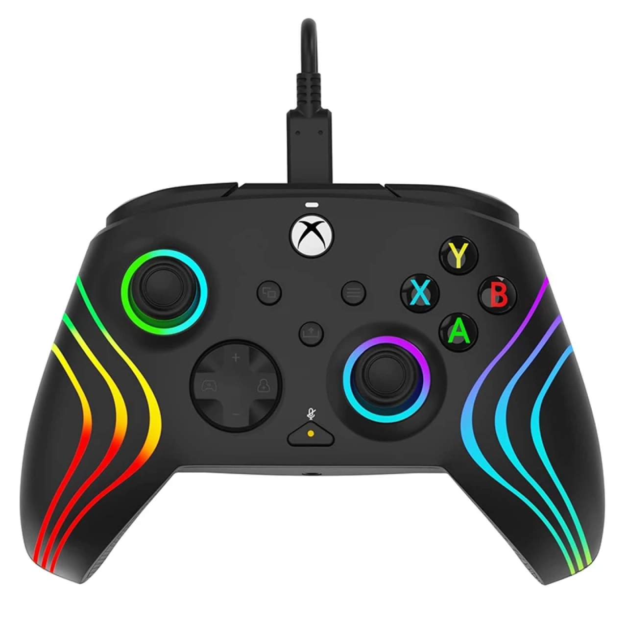 دسته بازی ایکس باکس PDP RGB مدل Afterglow Wave Black
