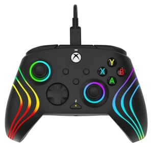 دسته بازی ایکس باکس PDP RGB مدل Afterglow Wave Black