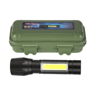 چراغ قوه پلیسی مدل XPE + COB Light