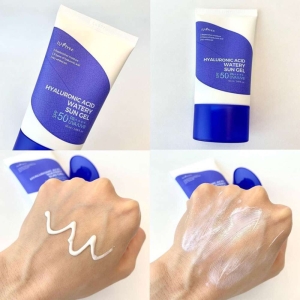 ژل کرم ضد آفتاب ایزنتری مدل HYALURONIC ACID حجم 50 میل SPF 50