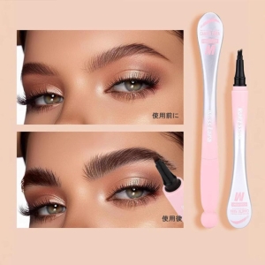ماژیک هاشور ابرو میس لارا مدل CANETA کد 02 رنگ مشکی