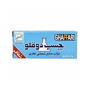 چسب دوقلو غفاری شفاف مدل 14g-Tr حجم 14 گرم