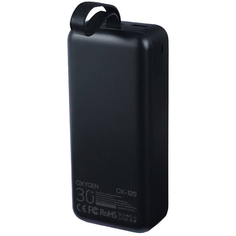 پاوربانک اکسیژن مدل 30W OX-120 ظرفیت 30000 میلی آمپر ساعت