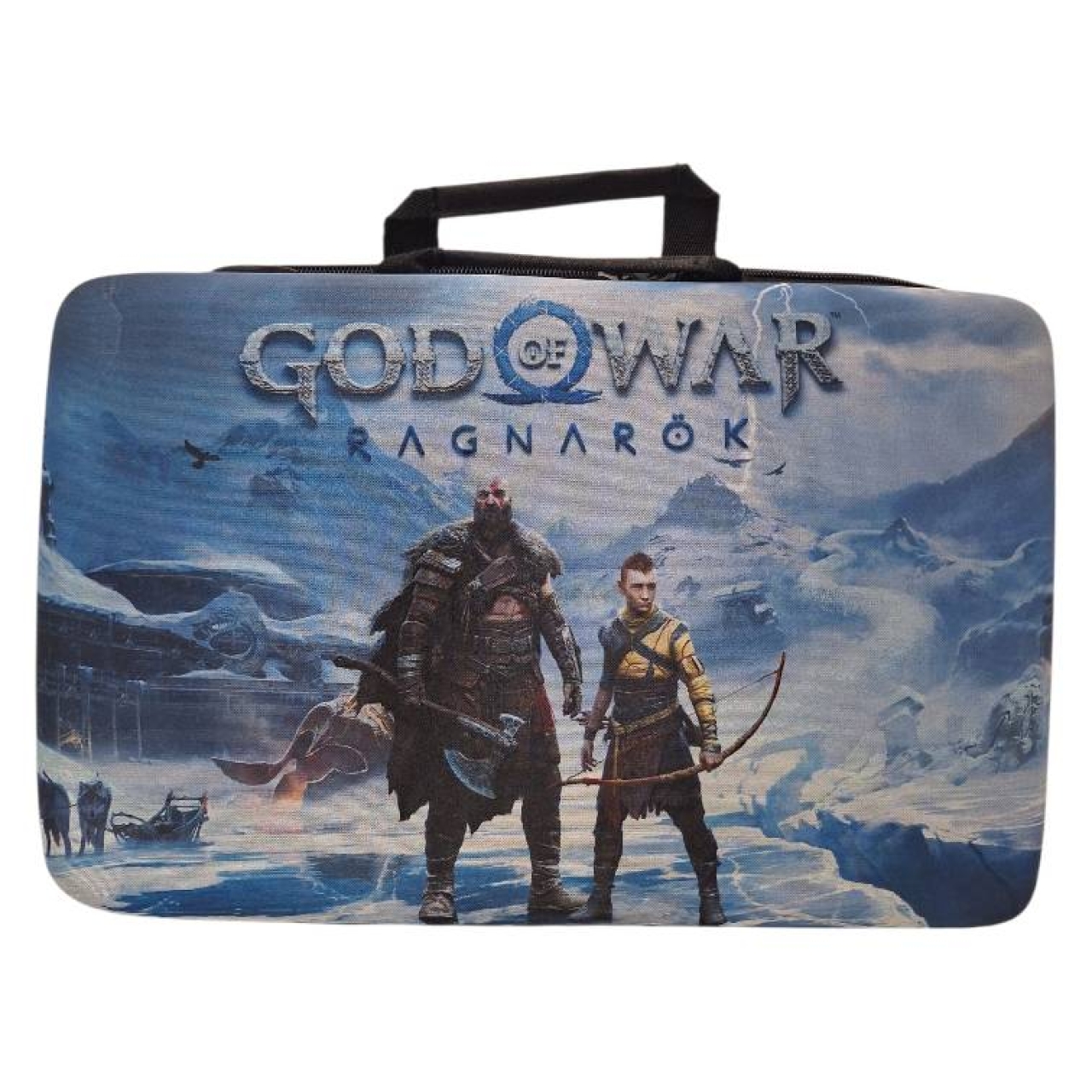 کیف پلی استیشن 5 اسلیم طرح God of War Ragnarök