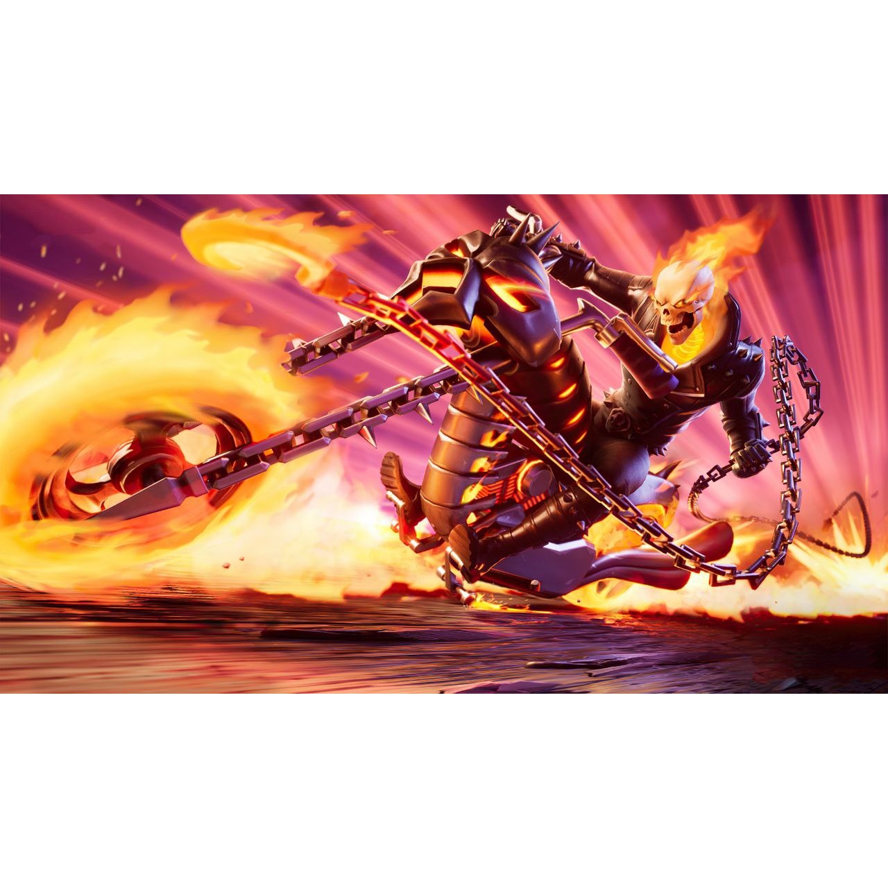 پد ماوس گیمینگ 30*80 طرح GHOST RIDER