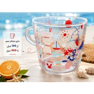 ماگ دسته دار مدل دریا 