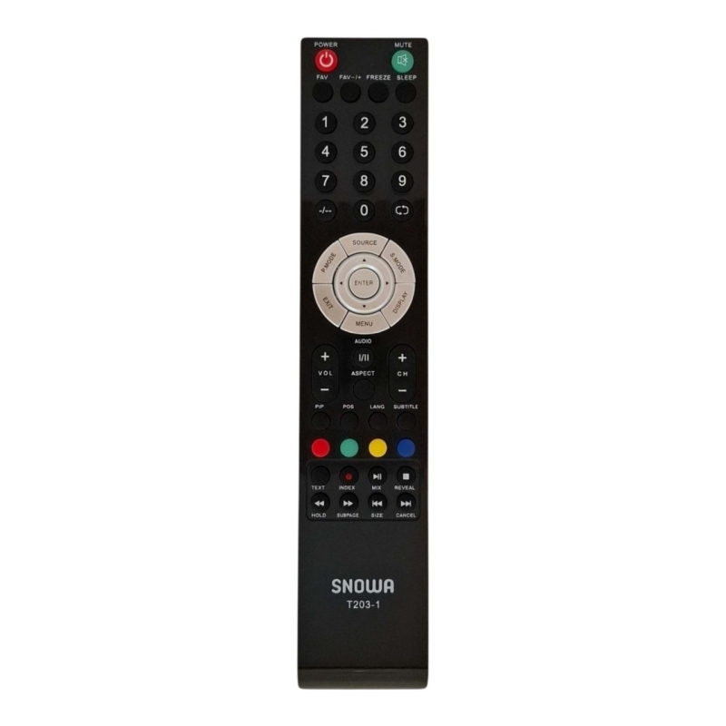 کنترل تلویزیون اسنوا مدل T203-1