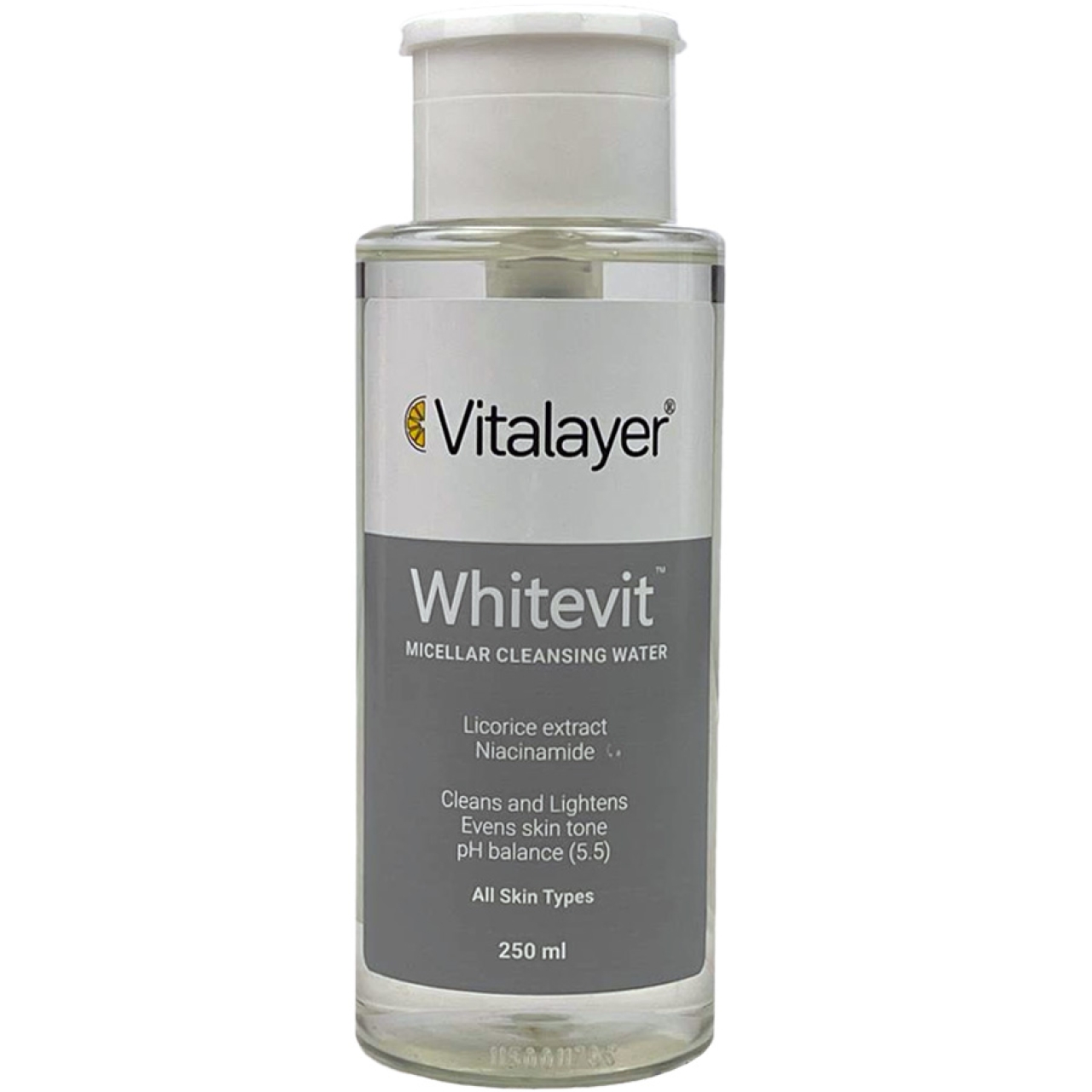میسلار واتر Whitevit ویتالیر حجم ۲۵۰ میل