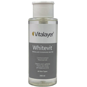میسلار واتر Whitevit ویتالیر حجم ۲۵۰ میل