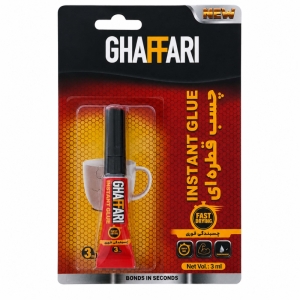 چسب قطره ای غفاری مدل INS-123 حجم 3 میلی لیتر