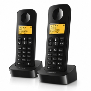 تلفن بی‌سیم دو گوشی فیلیپس مدل D210 Duo
