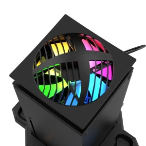 پایه شارژر ، باتری و فن RGB چند منظوره Xbox Series X آی پلی مدل HBX-608