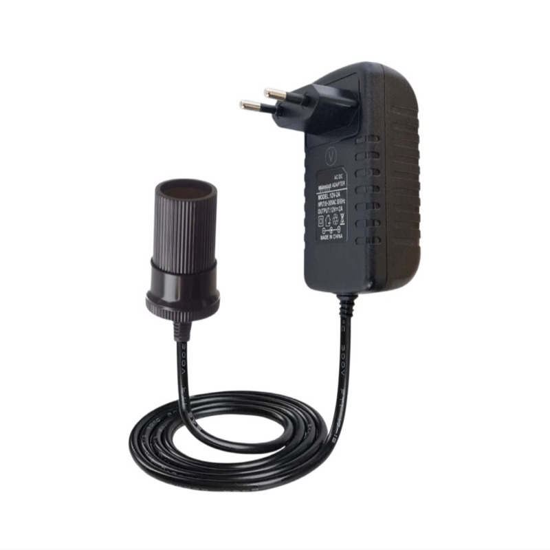 آداپتور مبدل 220 ولت به فندکی 12 ولت مدل PA-12F-2A