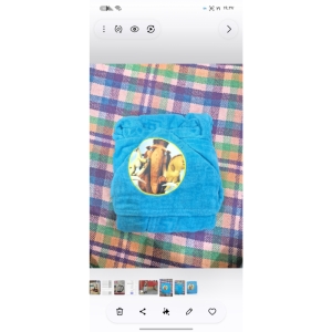 حوله تن پوش کودک مدل سیت سایز 100