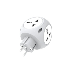 شارژر و تبدیل برق چند پورت گرین لاین مدل Green Lion MULTIPORT TRAVEL ADAPTER 