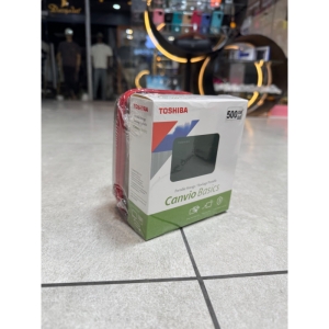 هارد اکسترنال توشیبا مدل Canvio basics ظرفیت 500 گیگابایت به همراه کیف