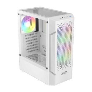 کیس کامپیوتر گیم دیاس مدل AURA GC7 WH ARGB