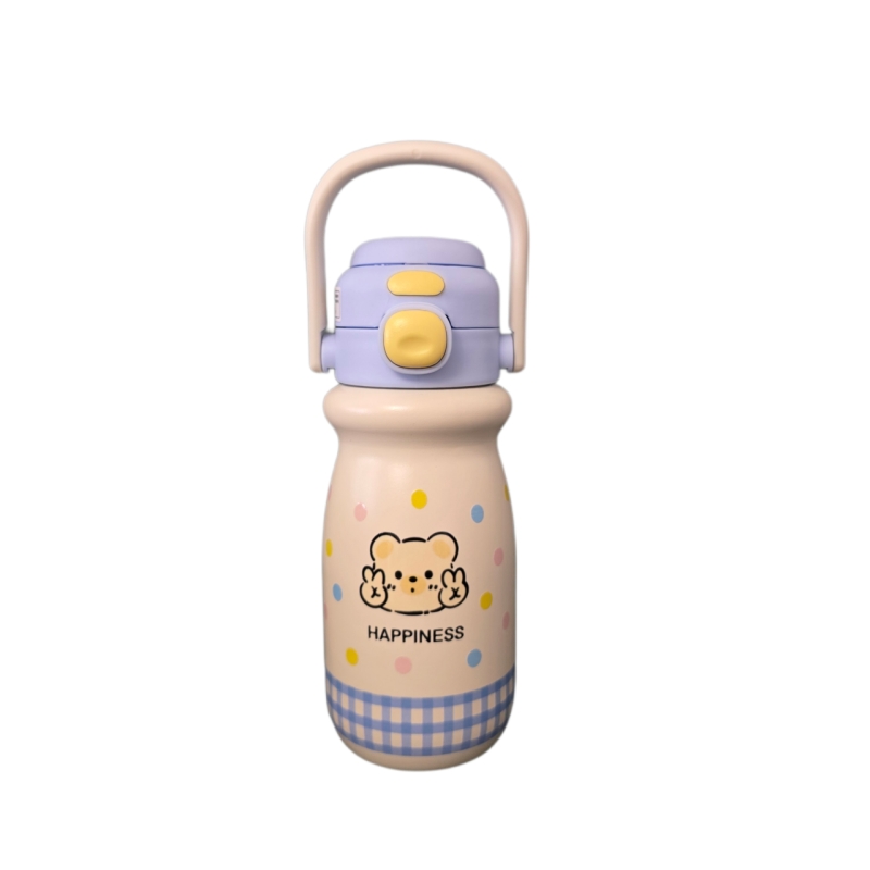 قمقمه فلاسک کودک مدل خرس هپی گنجایش 0.5 لیتر کدb1